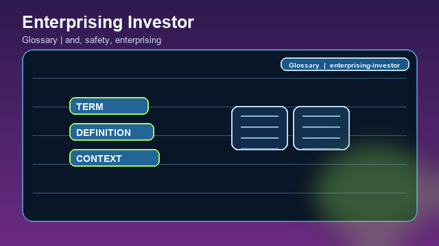 Enterprising Investor Glossary card image