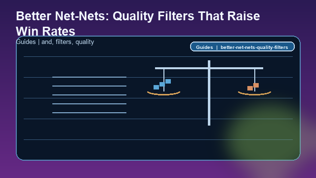 Better Net-Nets: Quality Filters That Raise Win Rates Guide card image