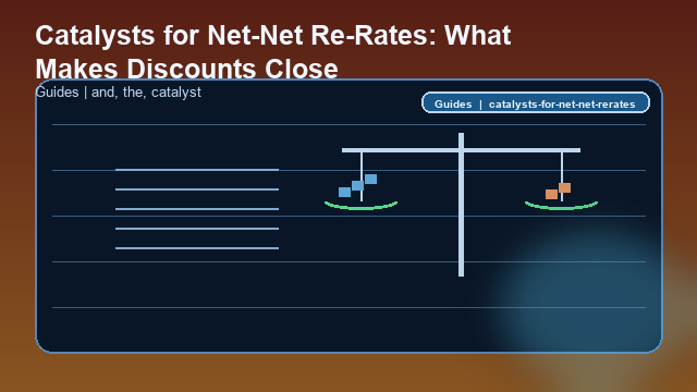 Catalysts for Net-Net Re-Rates: What Makes Discounts Close Guide card image