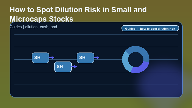 How to Spot Dilution Risk in Small and Microcaps Stocks Guide card image