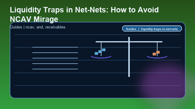 Liquidity Traps in Net-Nets: How to Avoid NCAV Mirage Guide card image