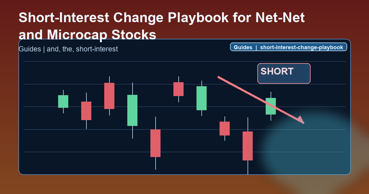 Short-Interest Change Playbook for Net-Net and Microcap Stocks Guide hero image