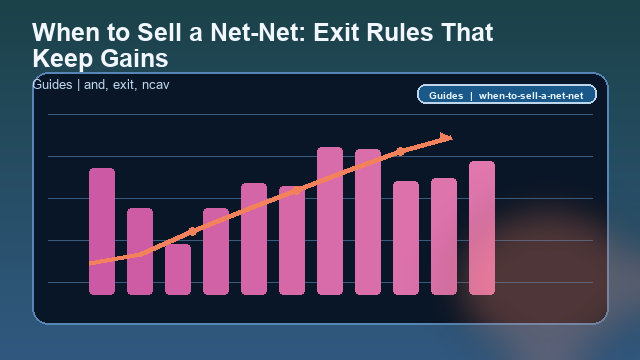 When to Sell a Net-Net: Exit Rules That Keep Gains Guide card image